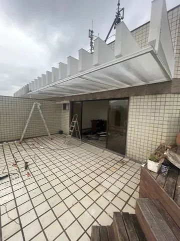 Telhado de policarbonato 