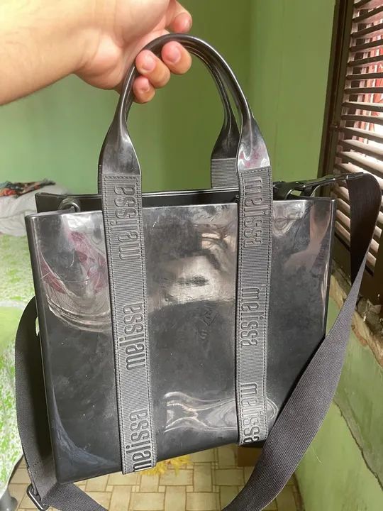 Bolsa Melissa Preta - Foto 4