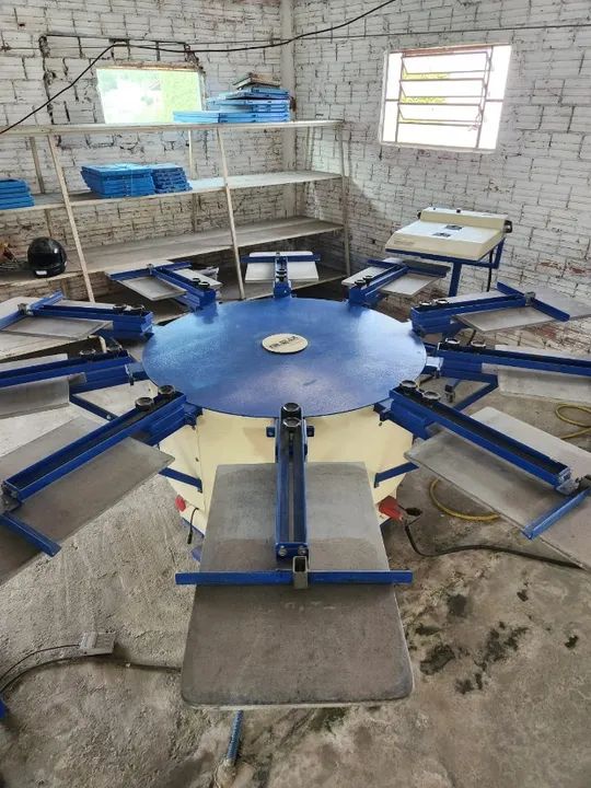 Máquina de Estampa Semiautomática Nilmar - Foto 3