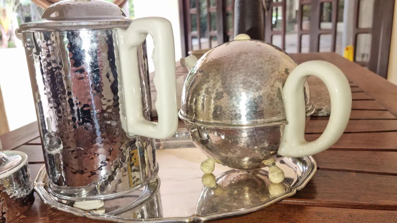 Conjunto de Chá/Café em Prata, Alemanha - Foto 2