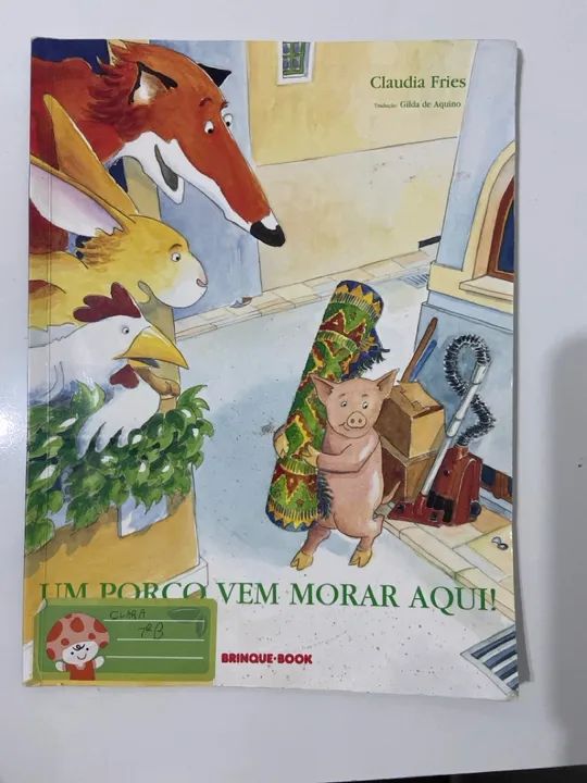 Livro infantil - O Porco que Mudou de Apartamento