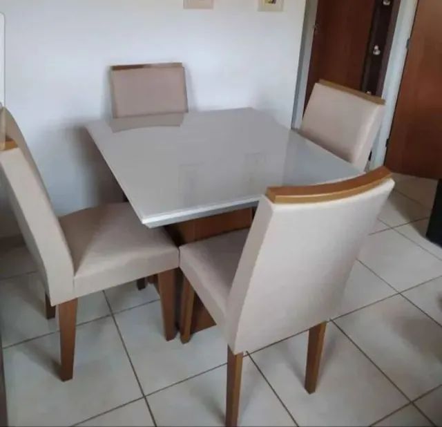 Mesa de jantar 4 lugares ( temos a pronta entrega)  - Foto 2