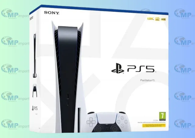 Queima de estoque!!! Ps5 Console Sony Playstation 5 Midia Fisica com Leitor - Novo!! NFe!!