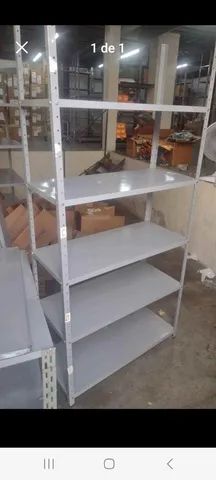 Prateleiras usadas 