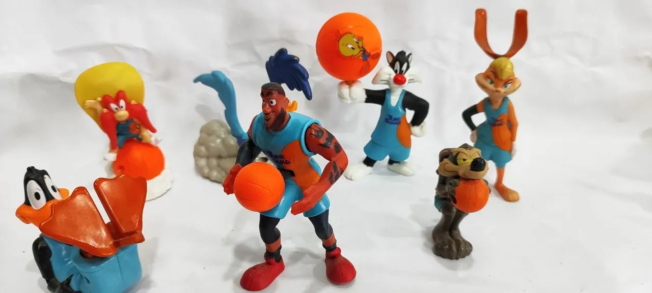 Bonecos Space Jam - Looney Tunes Coleção MC Donald's Usado  - Foto 6