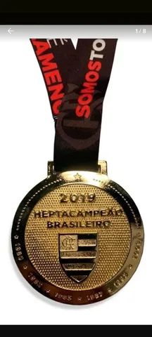 Medalha Flamengo Heptacampeão Brasileiro 2019 