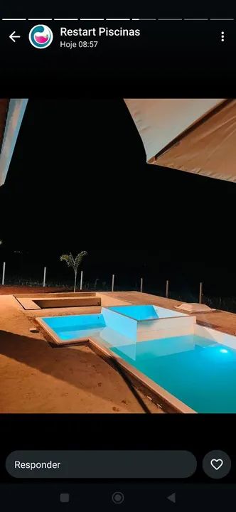 Piscina para área externa - 100% nova - Foto 4