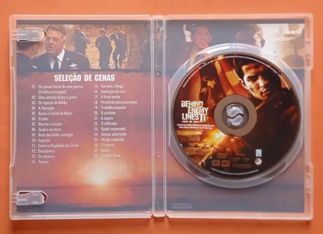 Dvd Atrás das Linhas Inimigas 1 2 3 e 4 - Foto 5