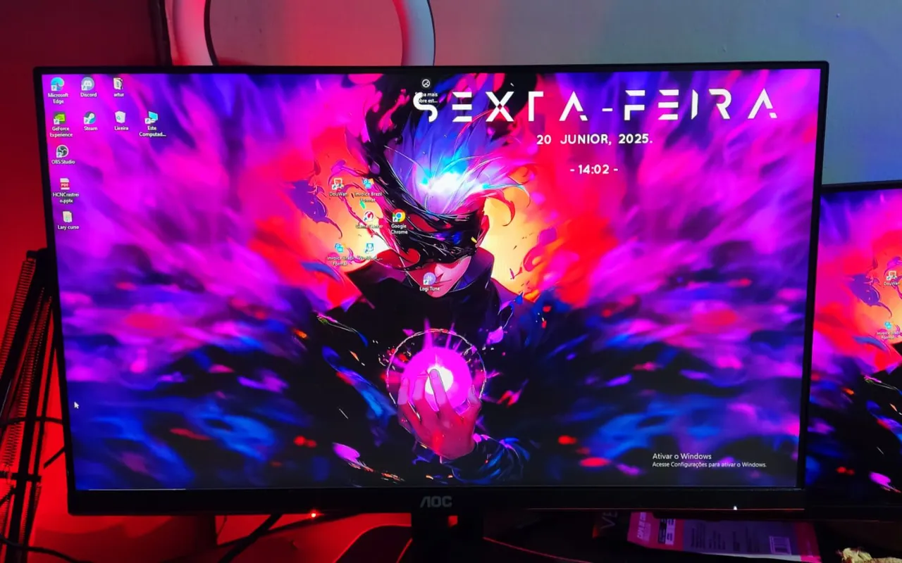 VENDO ESSE MONITOR 165 HZ