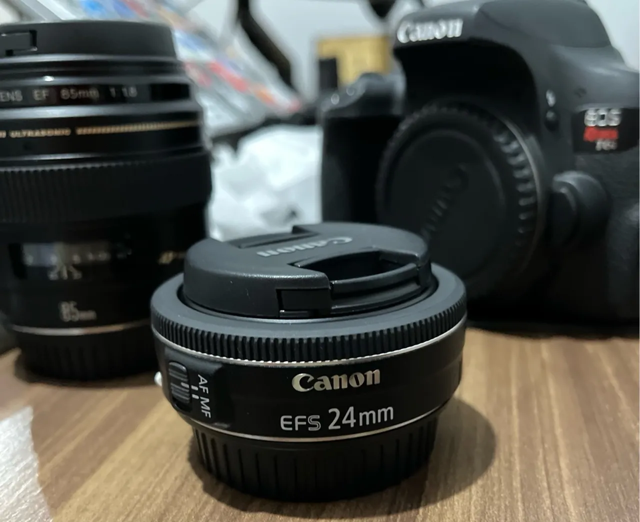 Lente Canon EFS 24mm