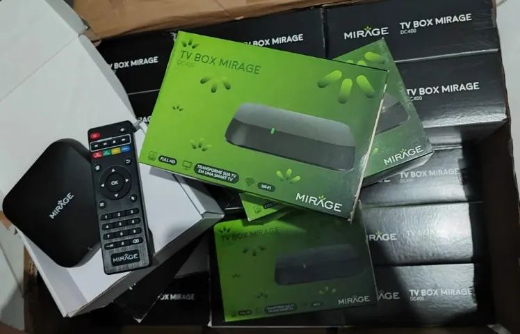 TV Box Mirage DC400 Multilaser homologado pela Anatel 
