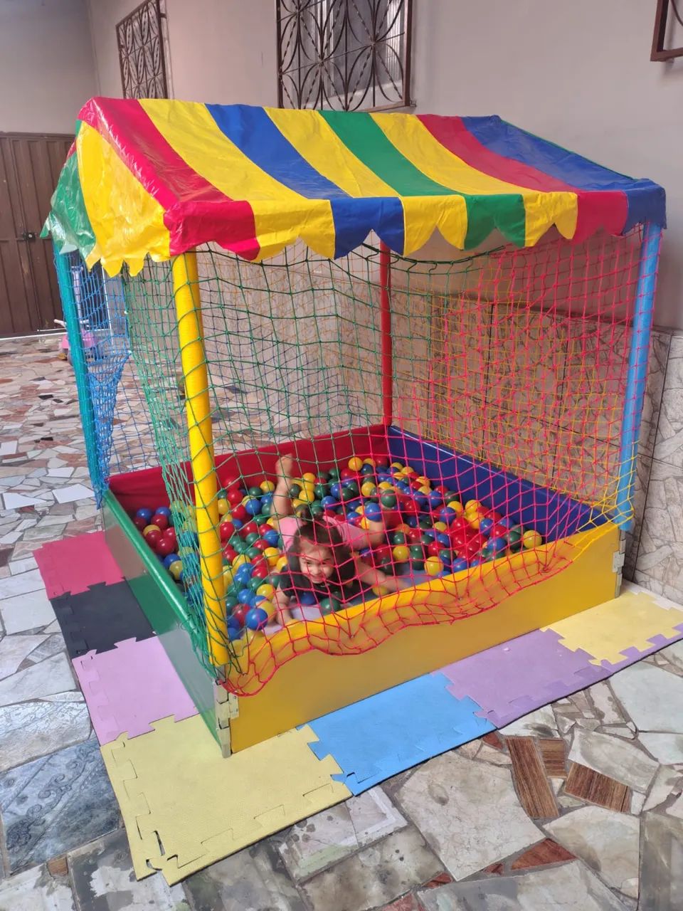 Alugo Pula pula  piscina de bolinhas e cavalinhos - Foto 3