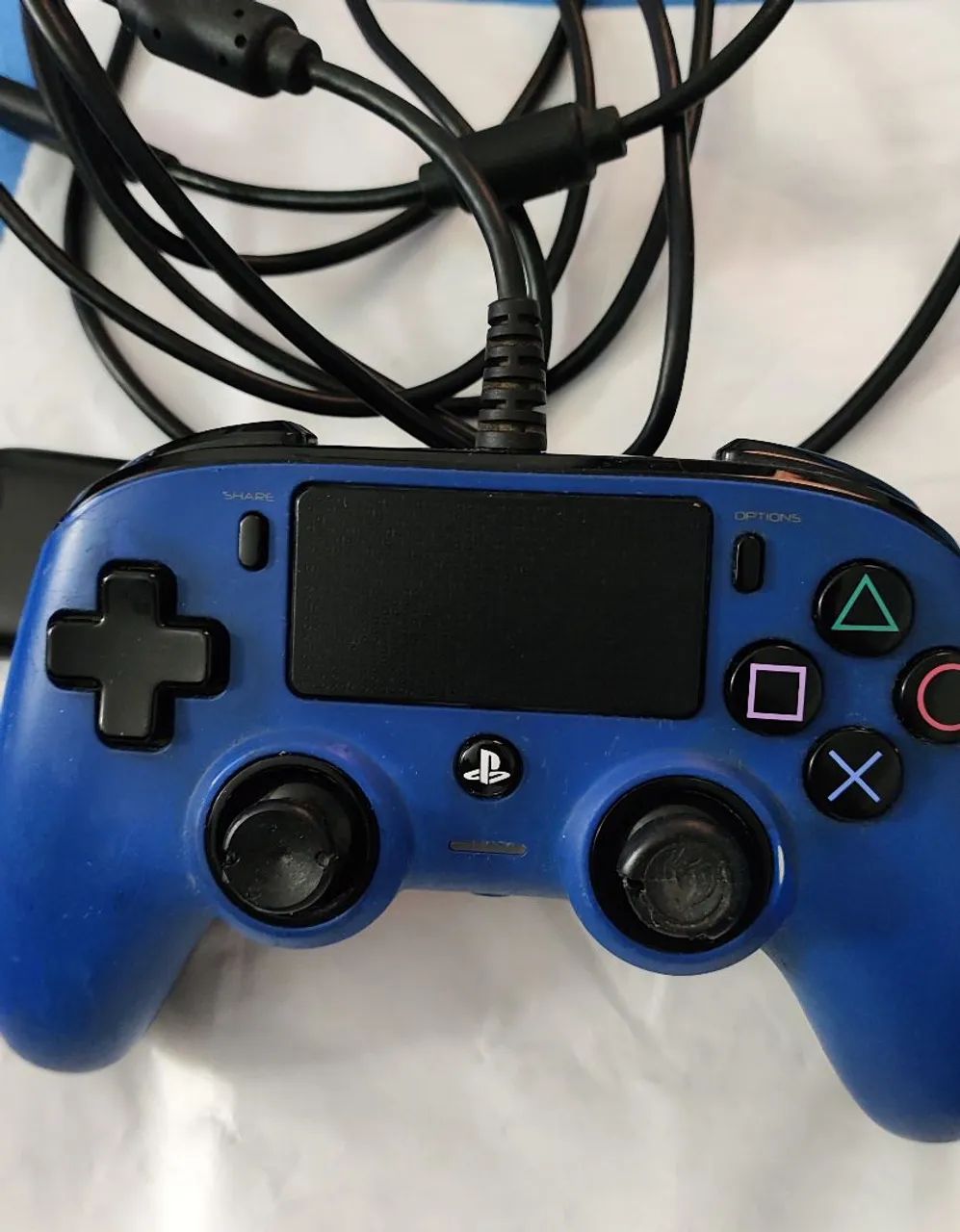 controle nacon wired azul ps4 , com fio - Foto 2
