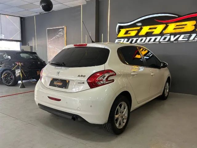 PEUGEOT 208 ALLURE 1.5 MANUAL 2016 BRANCO - Foto 4