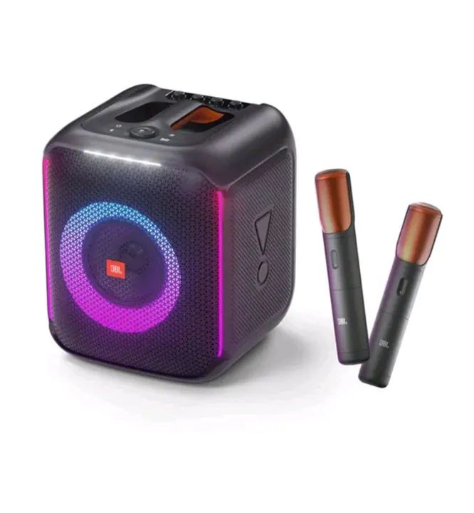 caixa som jbl partybox ENCORE nova lacrada com micro fone  - Foto 4