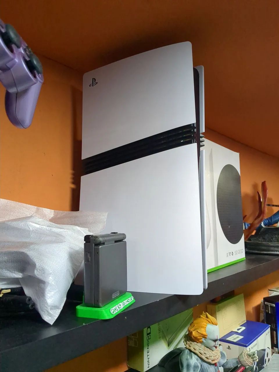 Ps4 com 3 jogos e um controle  - Foto 5