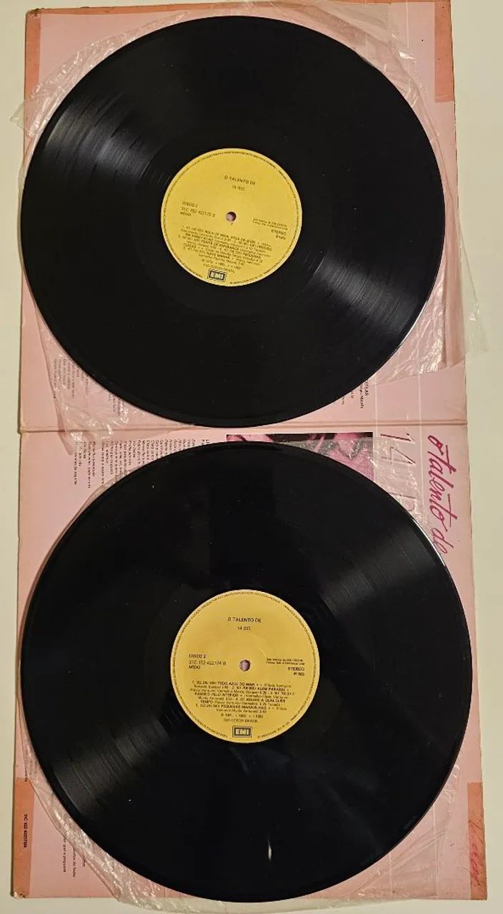 LP 14 BIS O TALENTO DE 14 BIS 1985 DUPLO COM ENCARTE VINIL - Foto 3