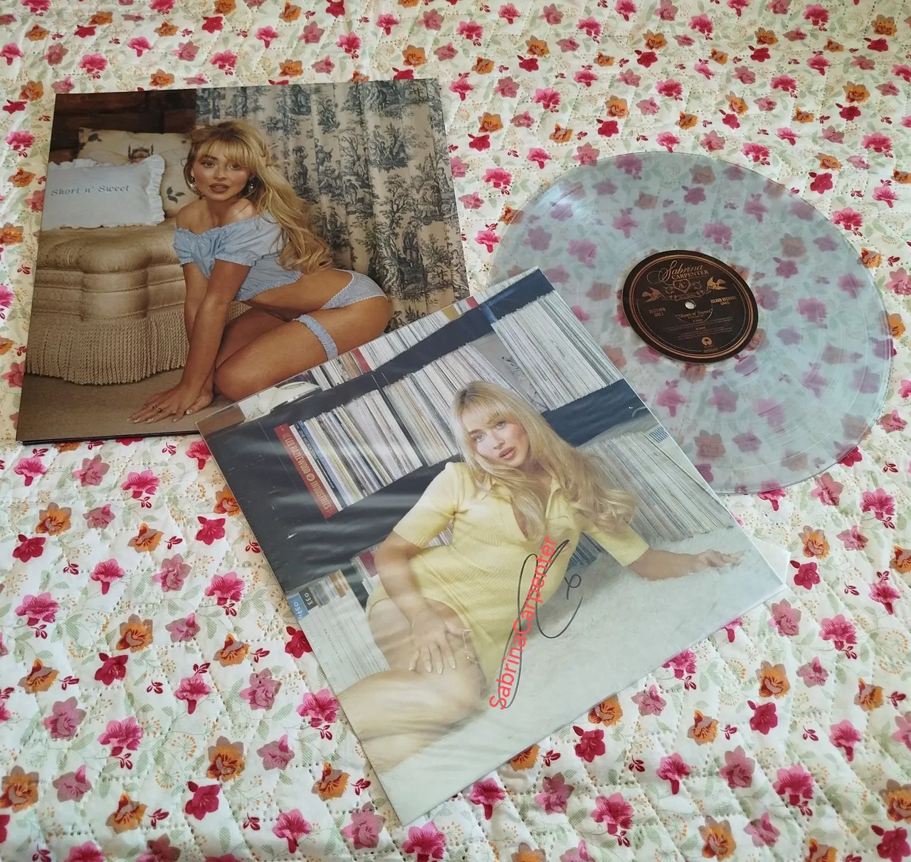 Sabrina Carpenter - Short n' Sweet (Autografado/Moonlight Edition) Vinil/Lp