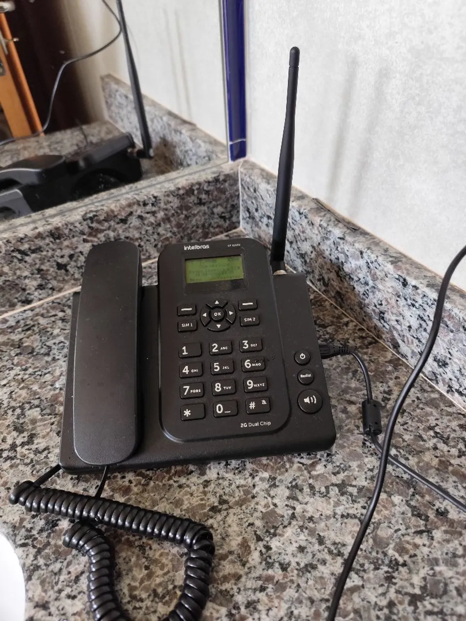 Telefone Fixo Intelbras 2G Dual Chip