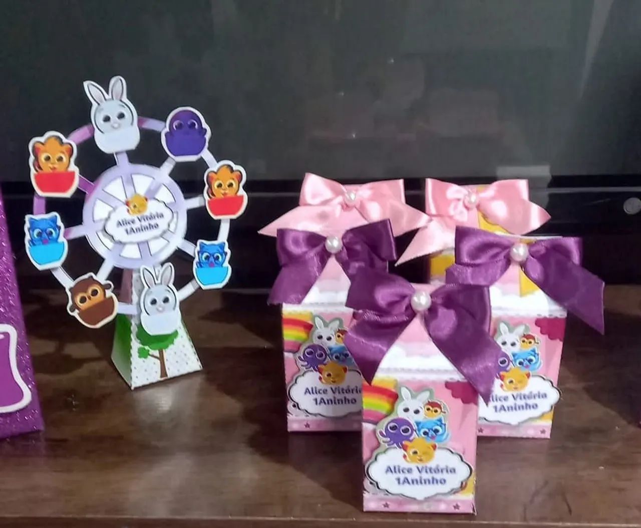 Caixa para lembrancinhas Minnie - Foto 3