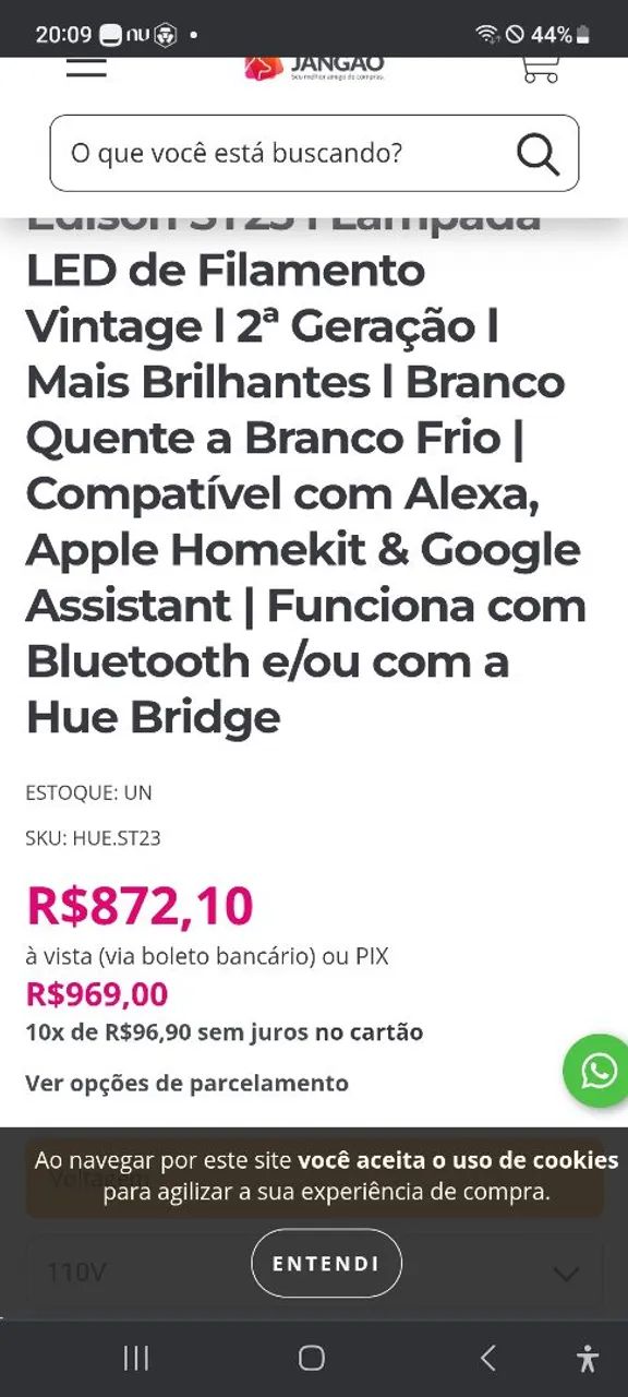 Lâmpadas Inteligentes Philips Hue ST19  60W  - Foto 4