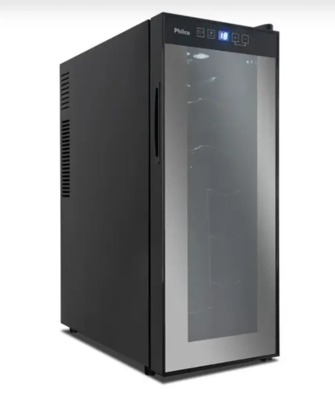 Adega Philco PAD12E Display Digital 12 Garrafas 35 Litros Bivolt