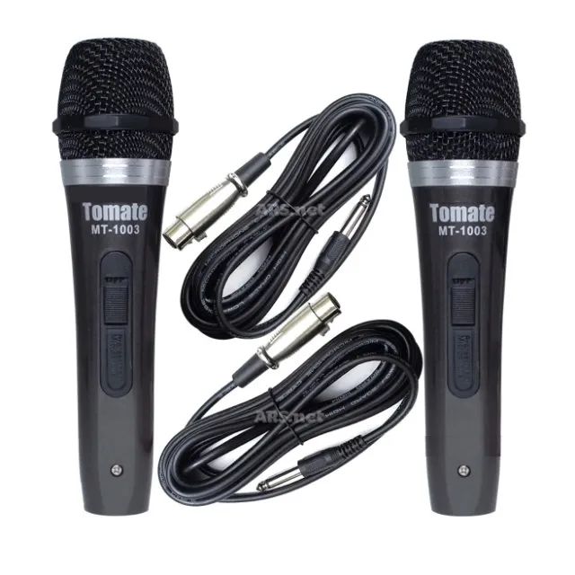 Kit 2 Microfones Profissional Tomate MT-1003 - Qualidade de Som - Foto 6