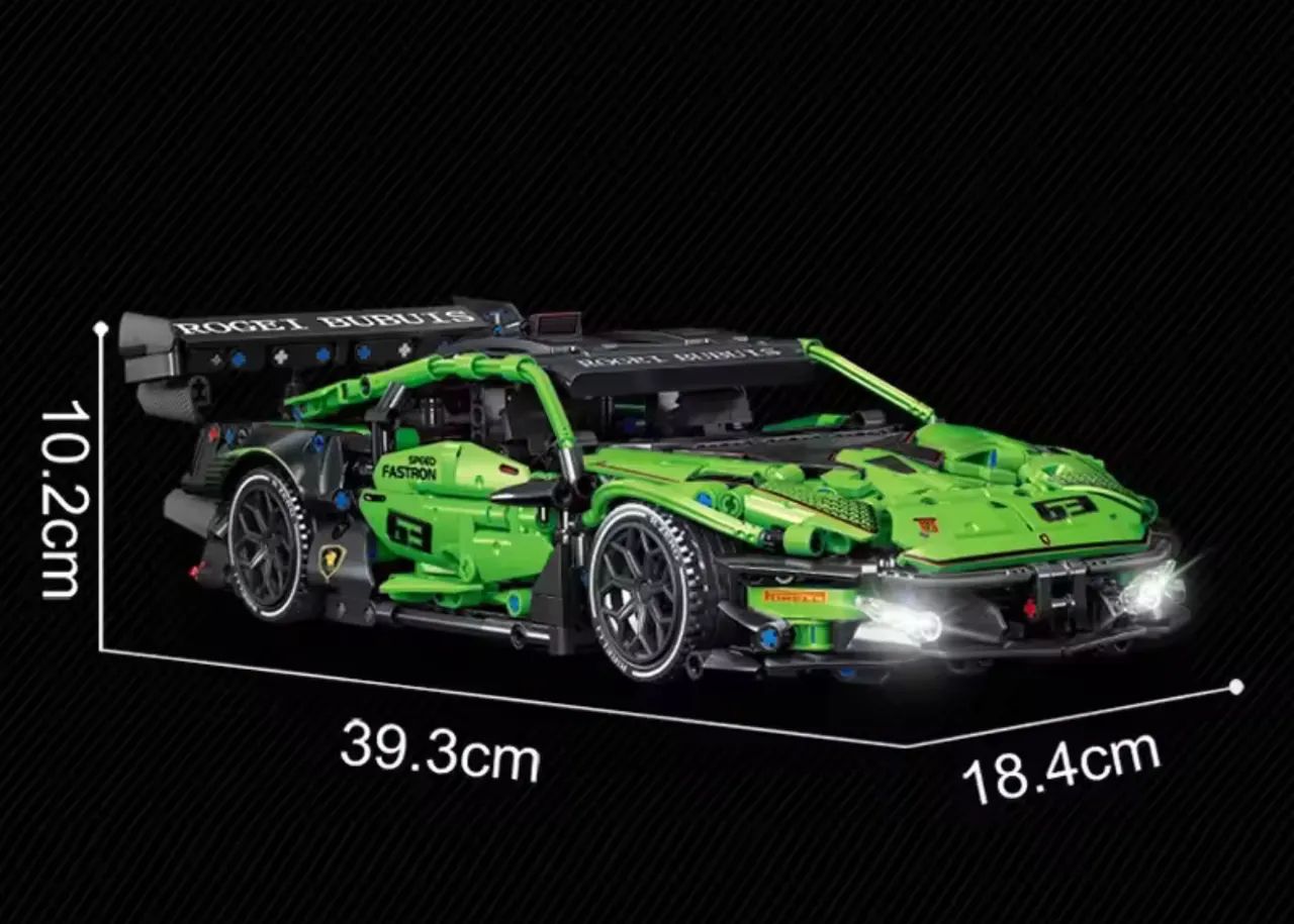 Bloco de Montar (Lego) - Carro Esportivo Roget Bubuis