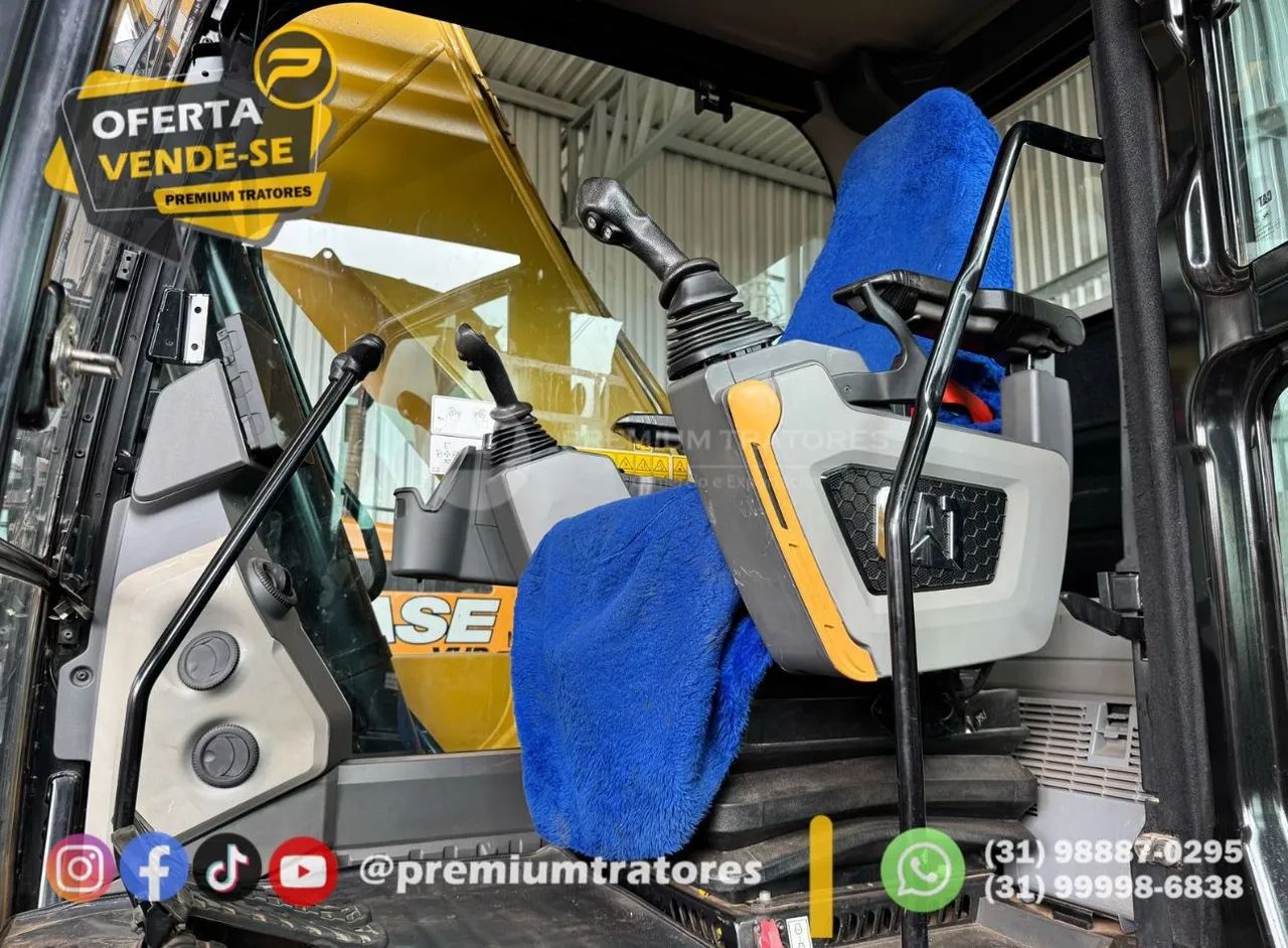 Mini escavadeira Caterpillar 320 - Ótimo estado - Foto 2