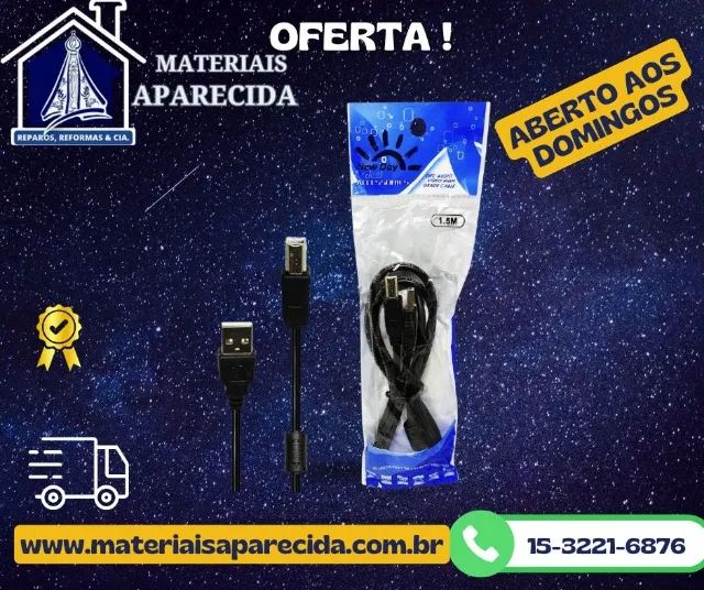 Cabo Impressora 1,5m New Day N405 