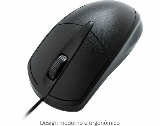 Mouse Usb Óptico K-mex Mo-e333 *ENTREGA GRÁTIS* - Foto 3
