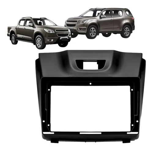 Moldura Multimidia 9 Polegadas Gm S-10 2012 Até 2015