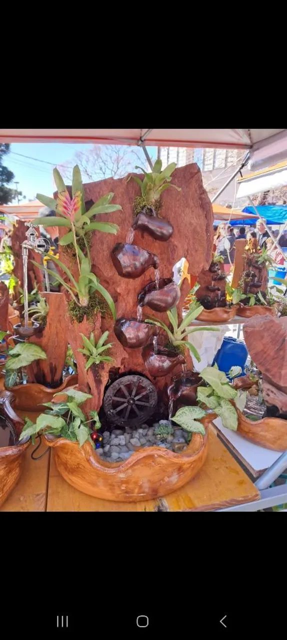 Fonte de água decorativa para jardim - Foto 2