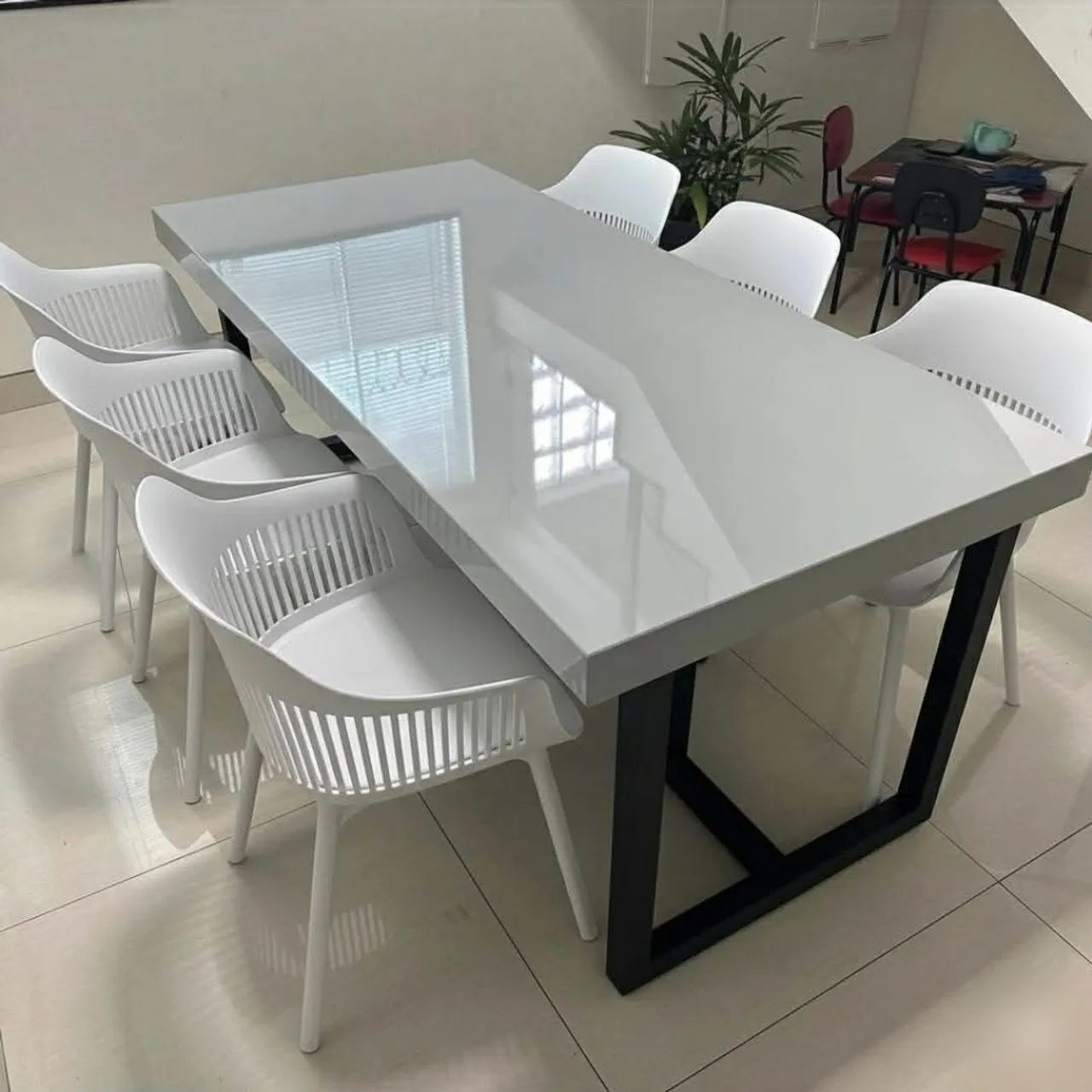 Mesa de Jantar feitas Ardósia 
