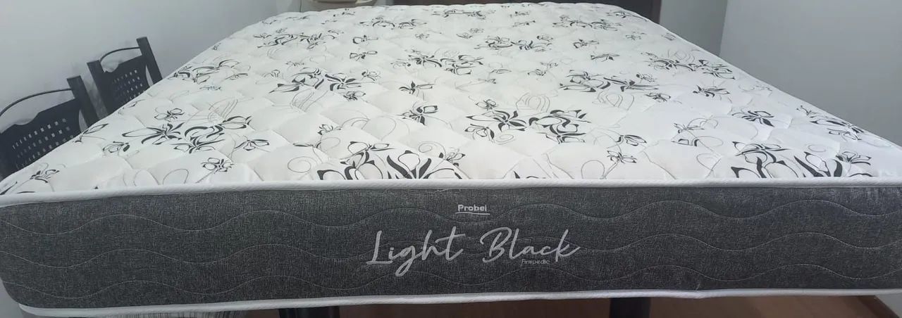 COLCHÃO CASAL PROBEL LIGHT BLACK EM EXCELENTE ESTADO (FRETE GRÁTIS PARA CURITIBA)
