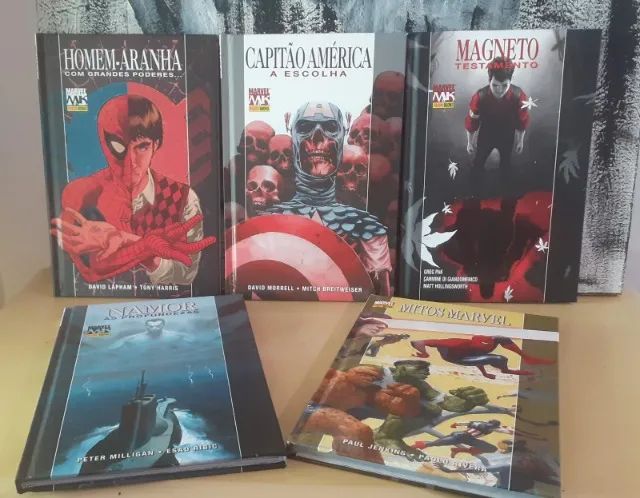 HQ Coleção Marvel Capa Dura com Pôster (Panini Comics)