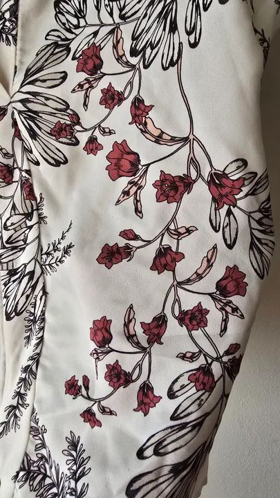 BLUSA ZARA EM SEDA - Foto 4