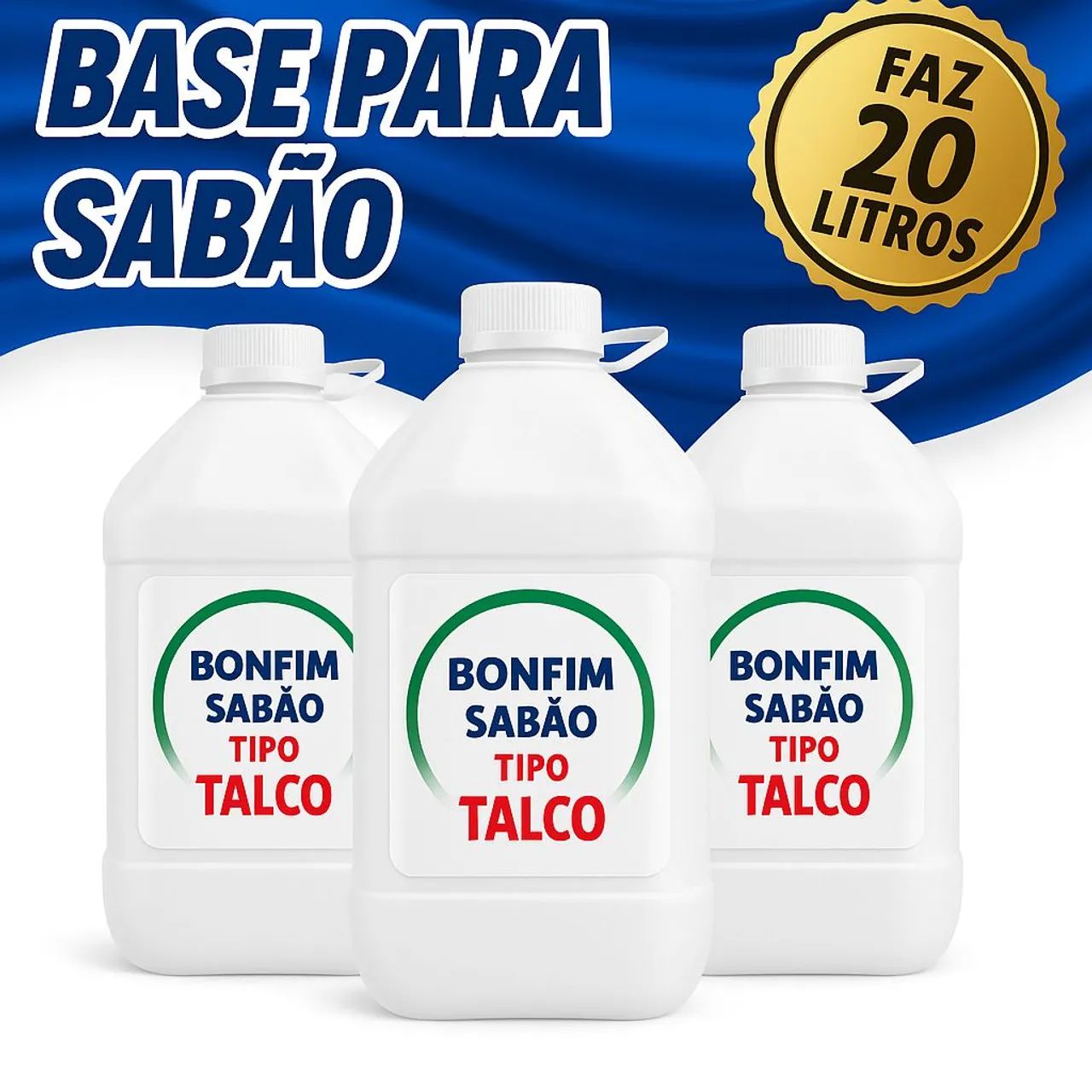 Sabão Lava roupas  Faz  20 Litros - Foto 2