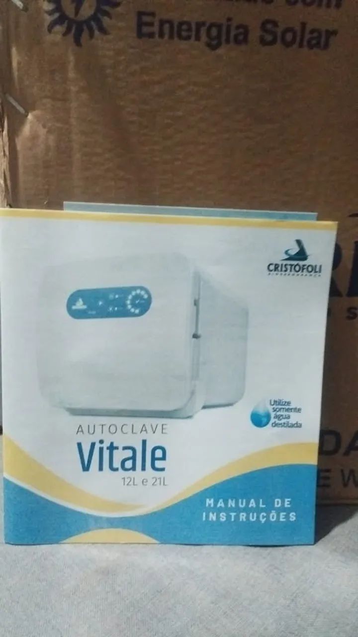 Autoclave de 12 litros (Nova, sem uso e lacrada)