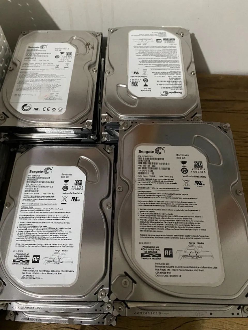 hds Seagate 500 gb em excelente estado