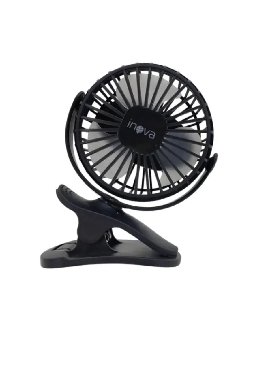 MINI VENTILADOR RECARREGAVEL PORTATIL DE MESA INOVA MD-30224 - Foto 3