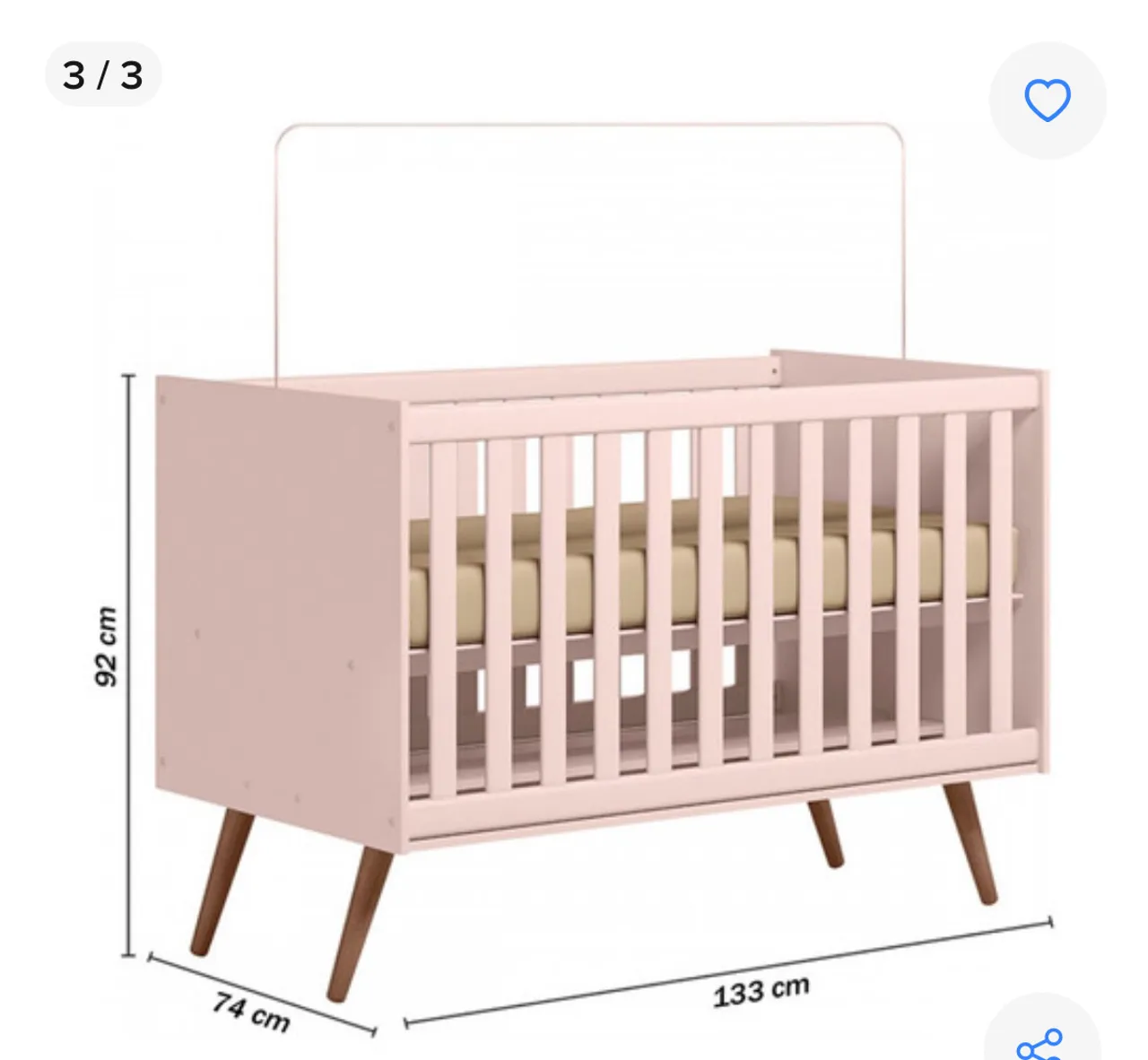 Berço Mini Cama