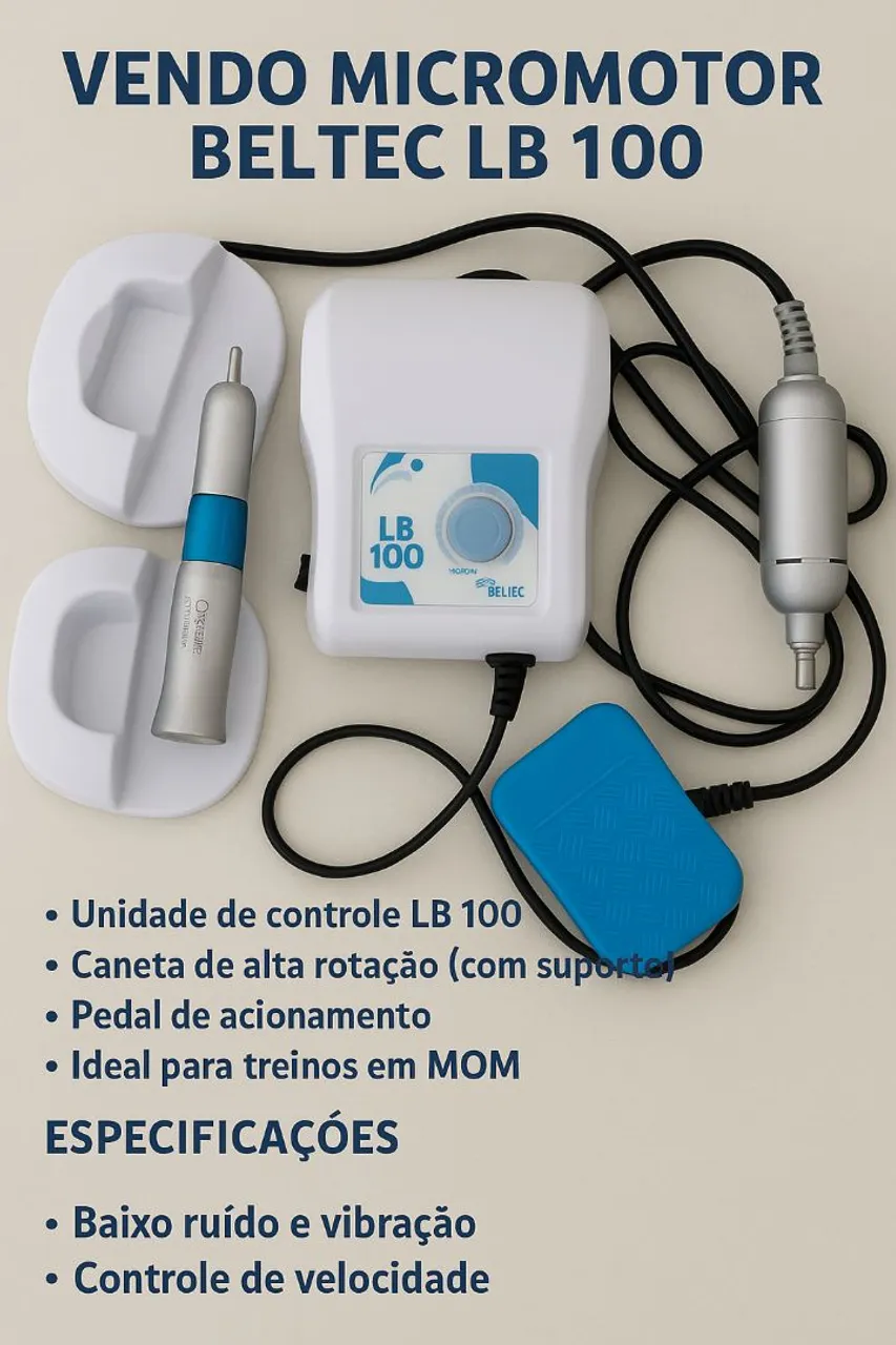 Micromotor Beltec LB 100 - Alta Rotação