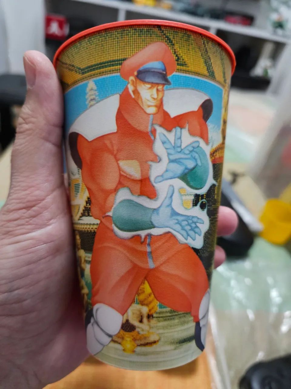 Copos Street Fighter - Ryu, Guile e M. Bison (Vega) - Foto 4