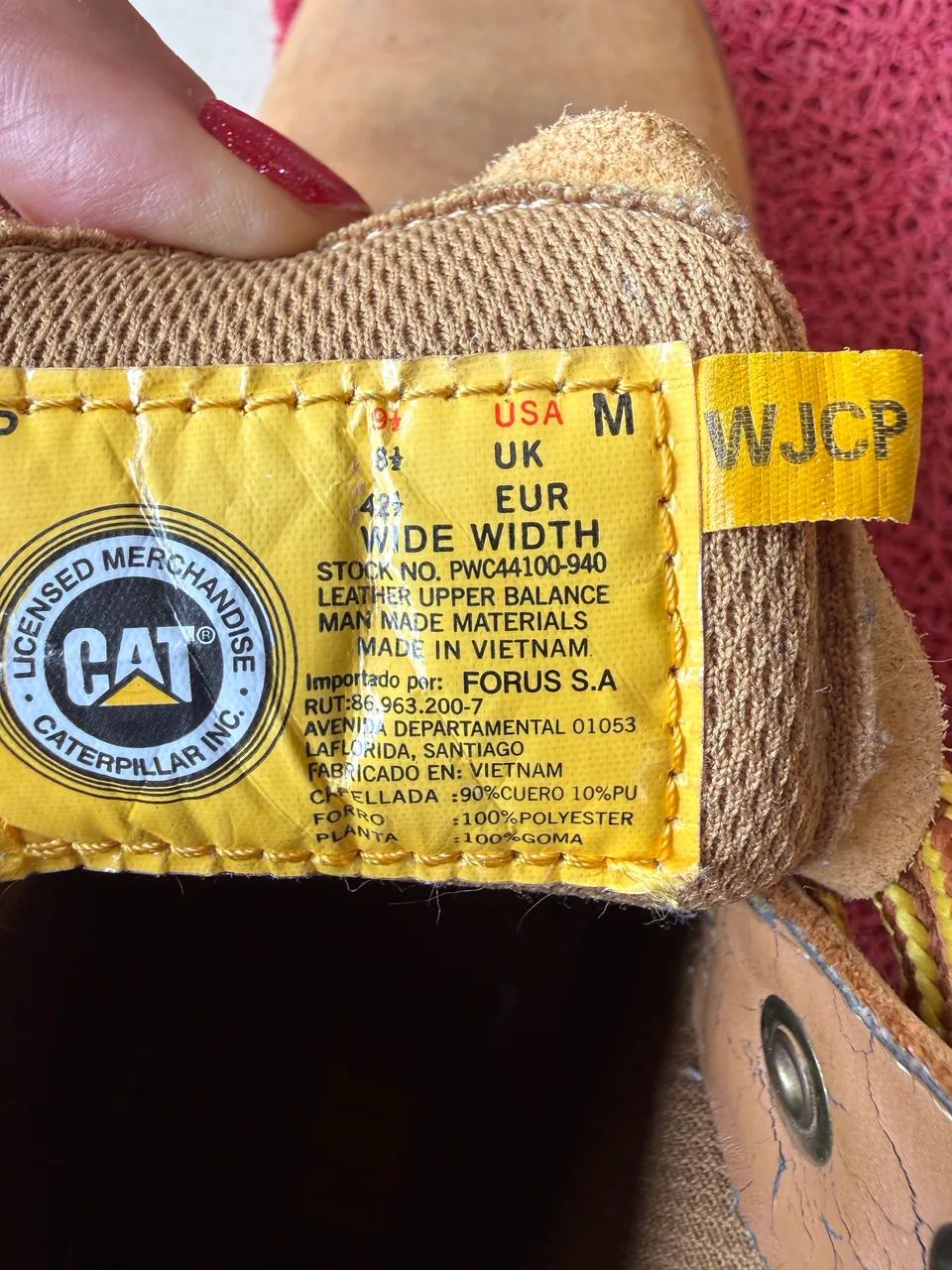 Bota caterpillar masculina  - Foto 4