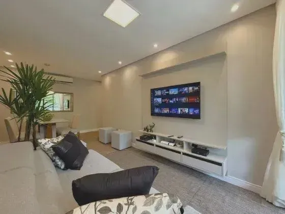 VIEIRALVES, COND. SANTA CLARA, FINO ACABAMENTO, MOBILIADO, 110M2, 3 QUARTOS SENDO 1 SUÍTE,