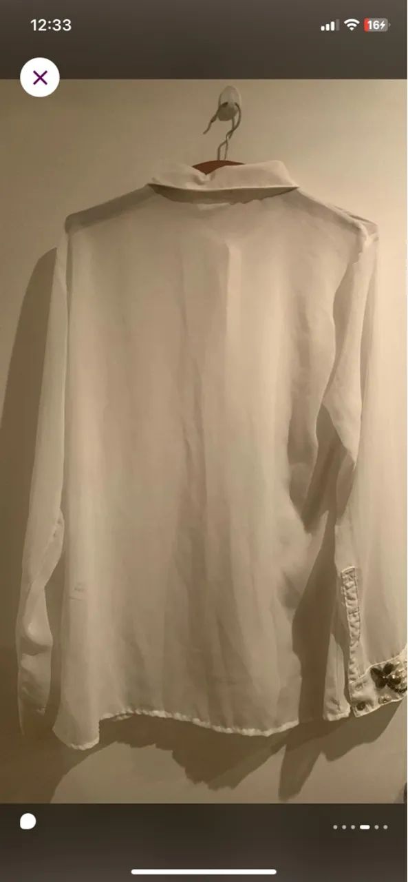 Camisa branca feminina