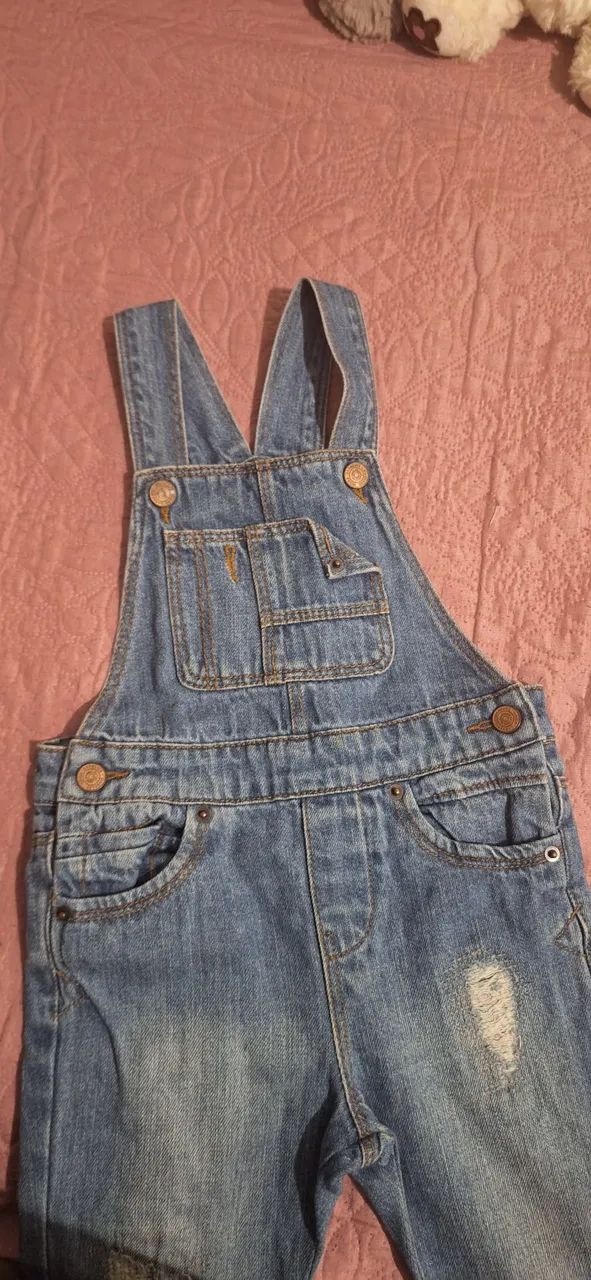 Jardineira Zara Baby Boy 12/18 meses