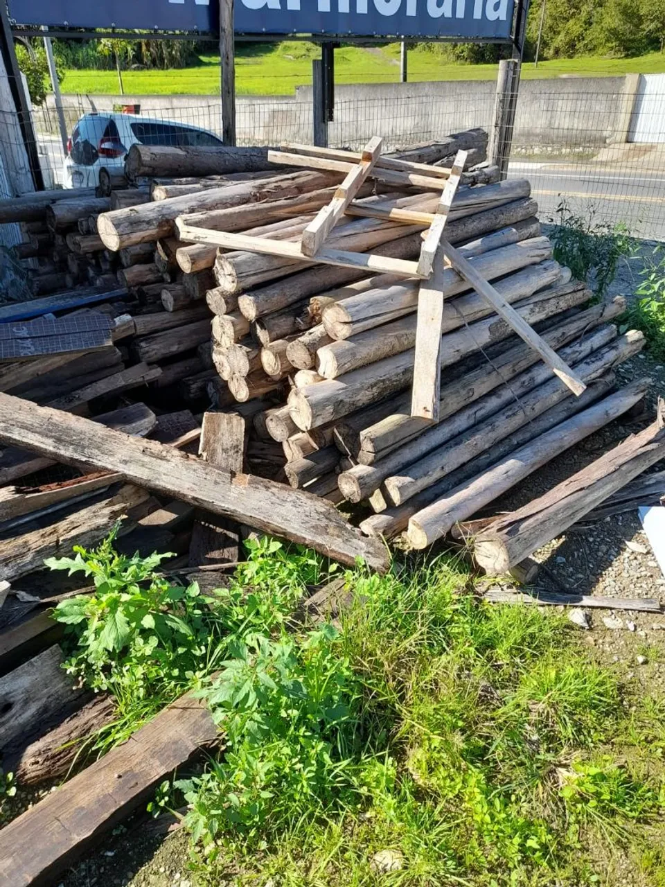 Madeira para Jardim - Lenha, Troncos e Palanques