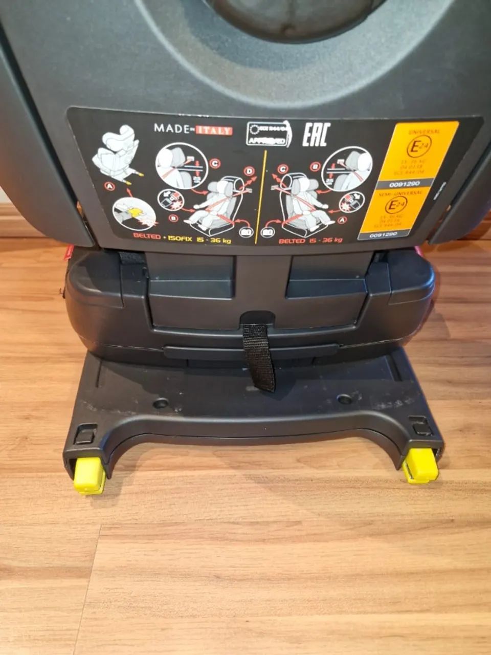 CADEIRA AUTO VIAGGIO 2-3 FLEX LICORICE PEG PEREGO 15 a 36KG - Foto 6